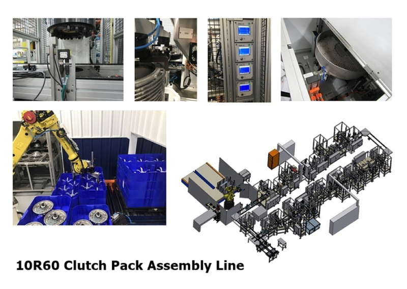 10R60 Clutch Pack Assembly Line