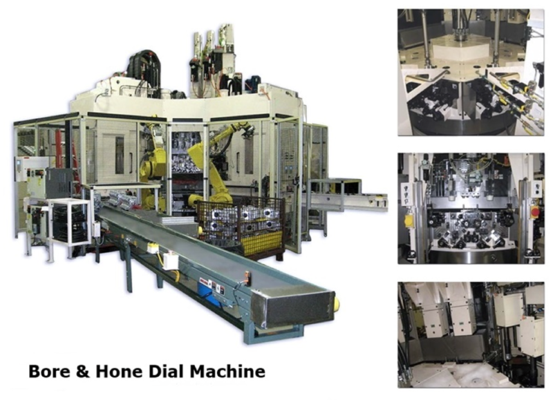 Bore & Hone Dial Machine